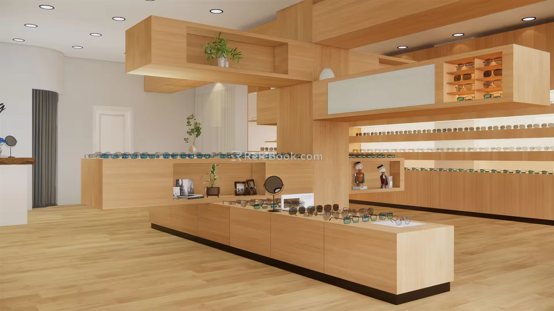 Modern Store 3d model