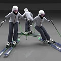 Ski Athlete 3d model