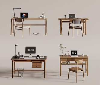 Desk 3d model