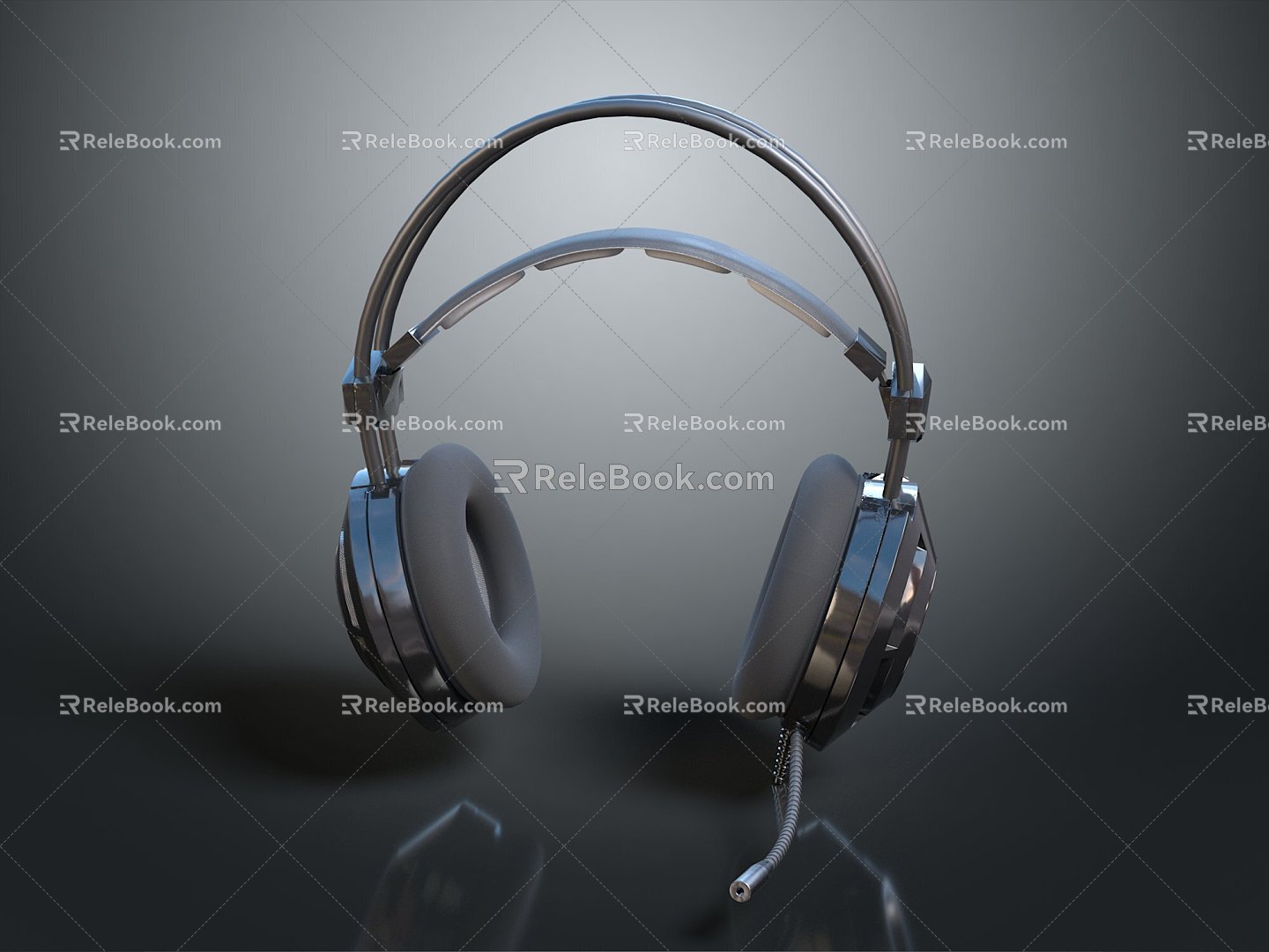 Headphones Bluetooth Headphones Headphones E-sports Headphones 3d model