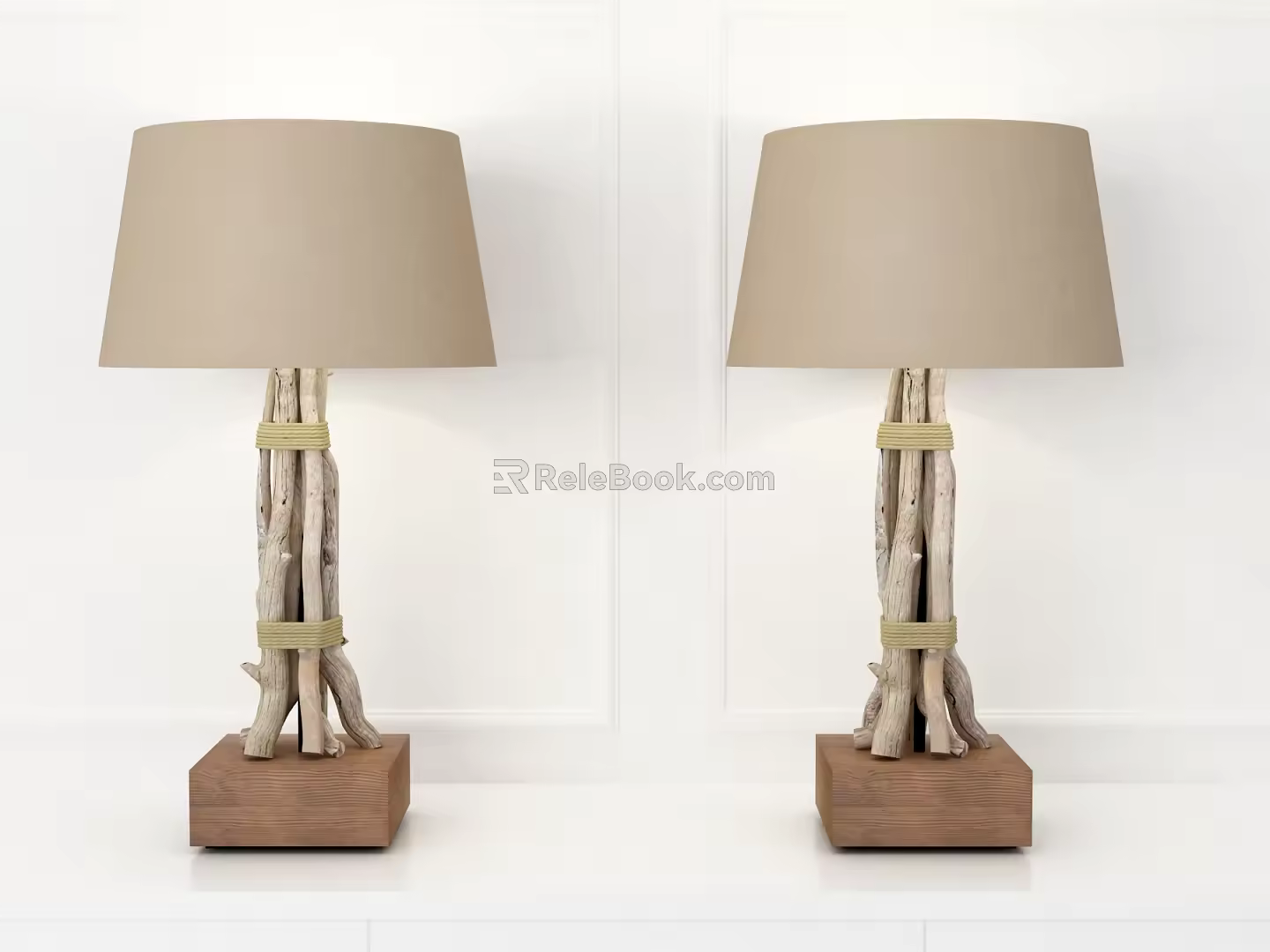Nordic Table Lamp 3d model