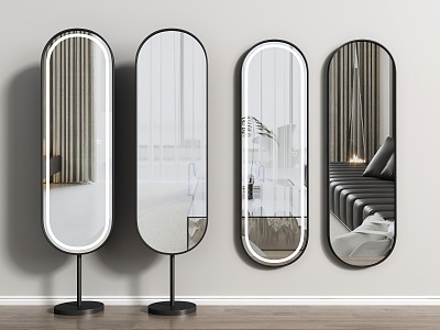 Modern Mirror 3d model