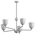 Modern chandelier 3d model