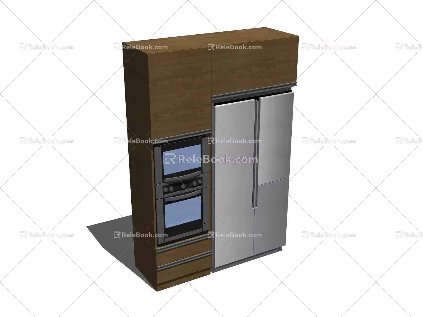 Cabinet SU model 3d model