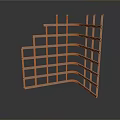 Curved Metal Grid Frame Structure For Scenic Construction And Interior Design