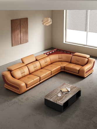 living room living room sofa 3d model