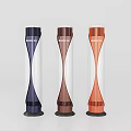 Tower Air Cooler Fans with Dark Blue Brown Orange Color Options and Modern Sleek Design