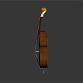 Wooden Bass Shaped Home Decor Ornament For Living Room Decoration