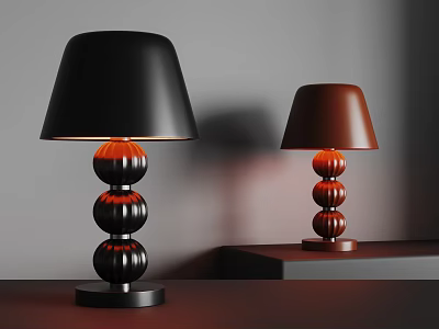 Modern table lamp 3d model