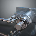 Durable Automotive Metal Mechanical Component With Silver Precision Lever Mechanism Structural Design