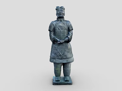 Chinese Terracotta Human Body 3d model