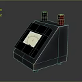 Professional Measuring Equipment With Metal Casing Analog Gauge And Black Red Components