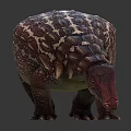 Vibrant Armored Ankylosaurus Dinosaur 3D Model Featuring Scaly Skin And Tail