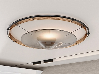 Ceiling lamp round ceiling lamp flying saucer ceiling lamp 3d model