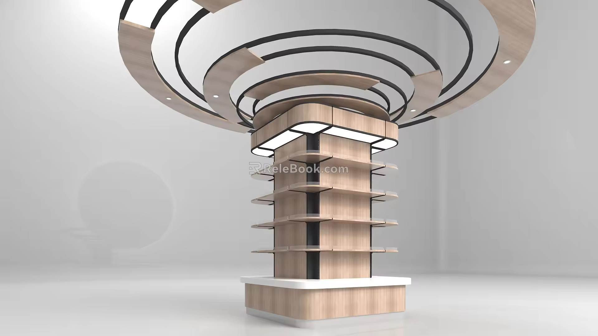 Modern Column Package Column 3d model