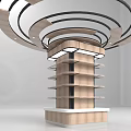 Modern Column Package Column 3d model