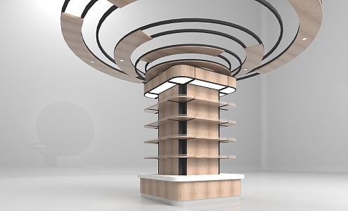 Modern Column Package Column 3d model