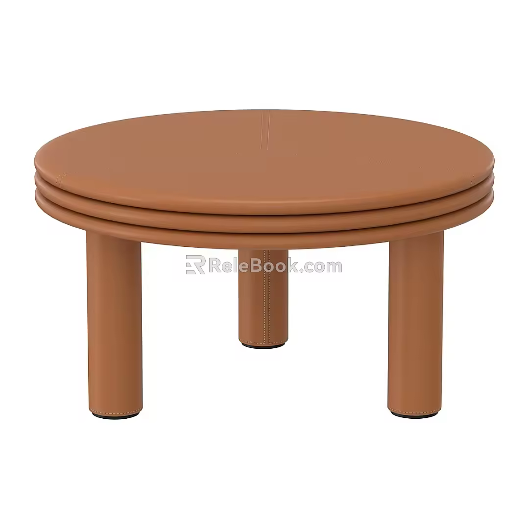 Nordic Simple Coffee Table 3d model