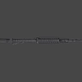 Two Modern Tactical Rifles With Detachable Magazines And Black Finish