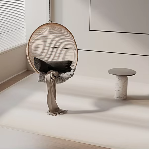 modern leisure chair 3d model