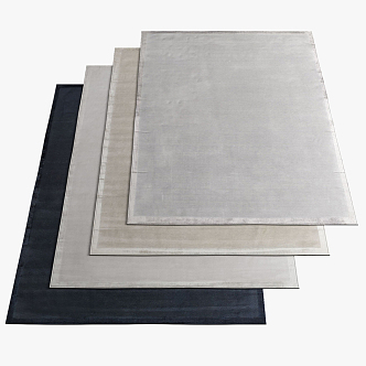 Square carpet 3d model