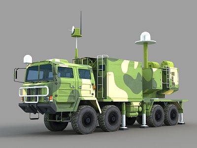 signal jamming vehicle communication vehicle command vehicle reconnaissance vehicle signal jamming vehicle military communication vehicle 3d model