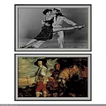 Technology Exhibition Hall Showcasing Vintage Artworks And Classic Paintings