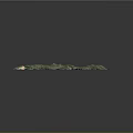 3D Island Natural Garden Landscape With Detailed Terrain And Coastal Water Features