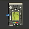TNOZ Digital Monitoring Device With Control Panel Display Screen Buttons And Adjustment Knob