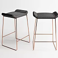 Nordic Bar Stool Bar Chair Bar Stool High Stool Low Stool 3d model