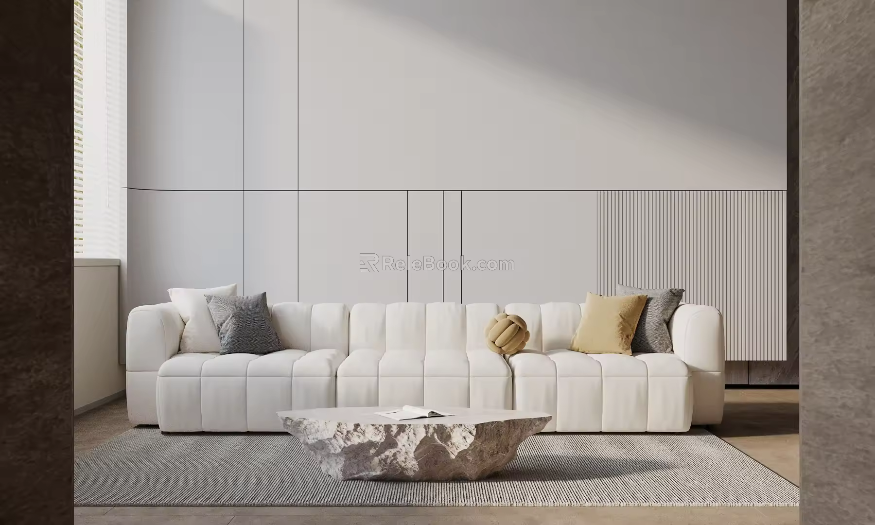 Sofa combination 3d model
