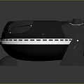 OFFRAH Modern Black Electric Kitchen Appliance With Control Knobs And Stylish Design