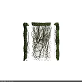 Green Foliage Sculptured Bush With Lush Leaves And Textured Structure For Garden Landscaping