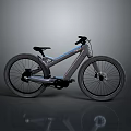 Sleek Modern Bicycle With Sturdy Frame Large Wheels And Comfortable Seat