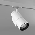 Modern White Downlight Spotlight For Ceiling Track Lighting Home Interior 3d model