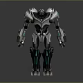 Mech Warrior Mech Soldier Machine Battlearm Mechanical Battlearm Machine Fighter Robot 3d model