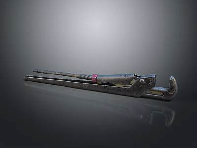 Heavy Duty Industrial Metal Clamp Tool With Long Handles For Industrial Use 3d model