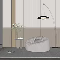 Modern Lazy Sofa 3d model