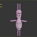 Advanced Orbital Space Station Design Featuring Modular Structure And Solar Arrays