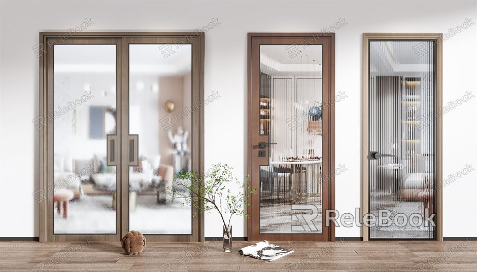 Modern sliding door model