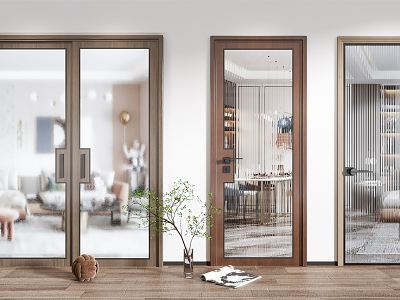 Modern sliding door model