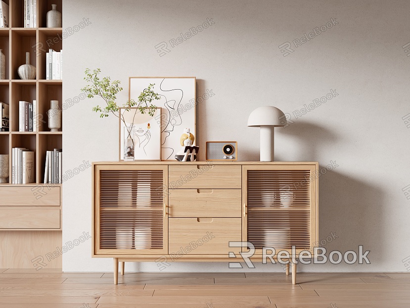 Nordic Side Cabinet model