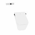 Sleek Modern White Toilet Design With Smart Control Panel And Clean Contemporary Features