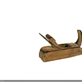 Vintage Wooden Plane Hand Tool For Traditional Carpentry And Woodworking Projects