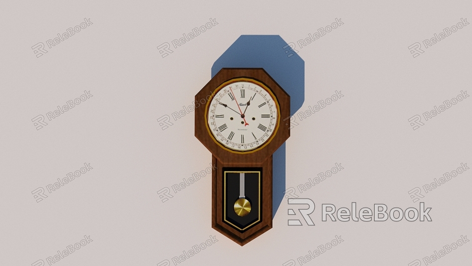 Interior decoration clock wall clock ornaments model