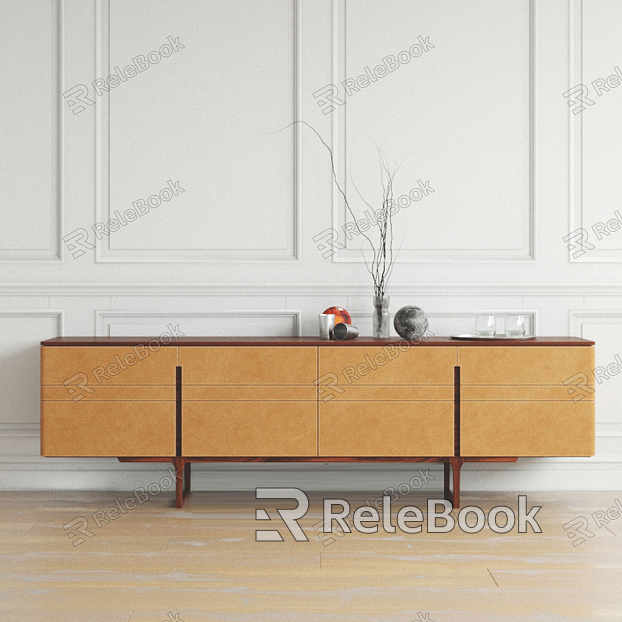 Nordic TV Cabinet Simple IKEA TV Cabinet model