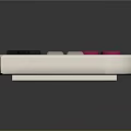 Nintendo Game Boy Classic Handheld Gaming Console With White Design And Pink Buttons