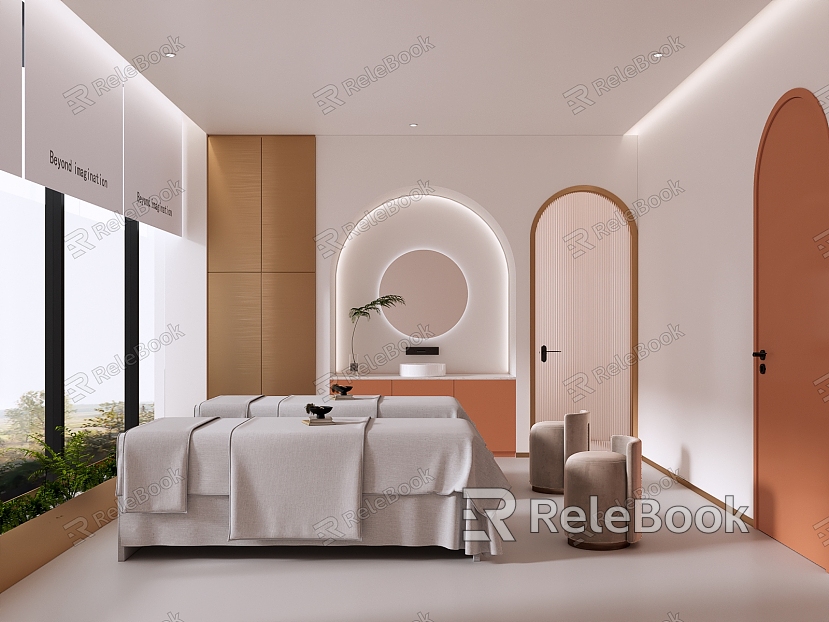 Beauty SPA Room Beauty Bed model