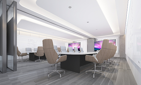 Modern Meeting Room Office 3d model