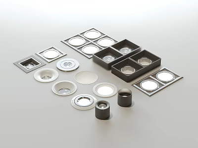 Modern Downlight Spotlight 3d model